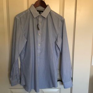 NWT blue stripe Banana Republic dress shirt
